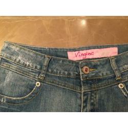 ZGAN Vingino "gewassen" korte jeans & beschadigingen; mt 170