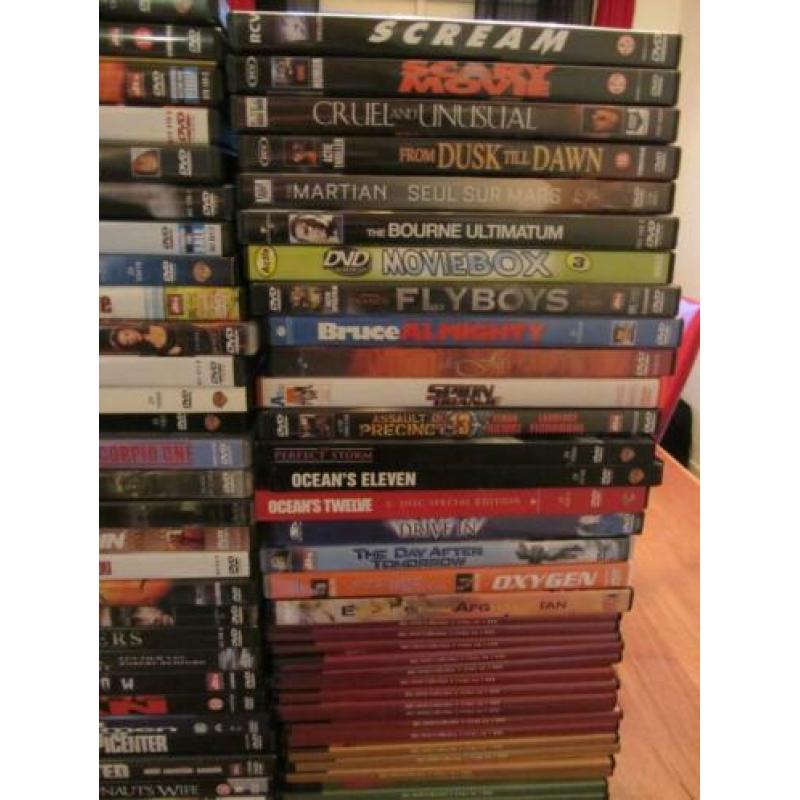 120 DVD's, pakket DVD