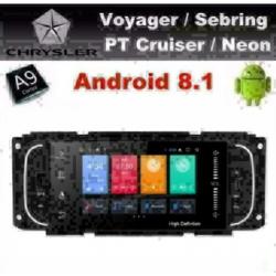 Chrysler navigatie pt cruiser voyager android 8.1 carkit dab