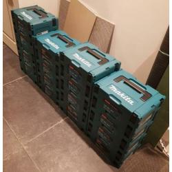 Partij nieuwe Makita MBoxen te koop, inclusief inlay!