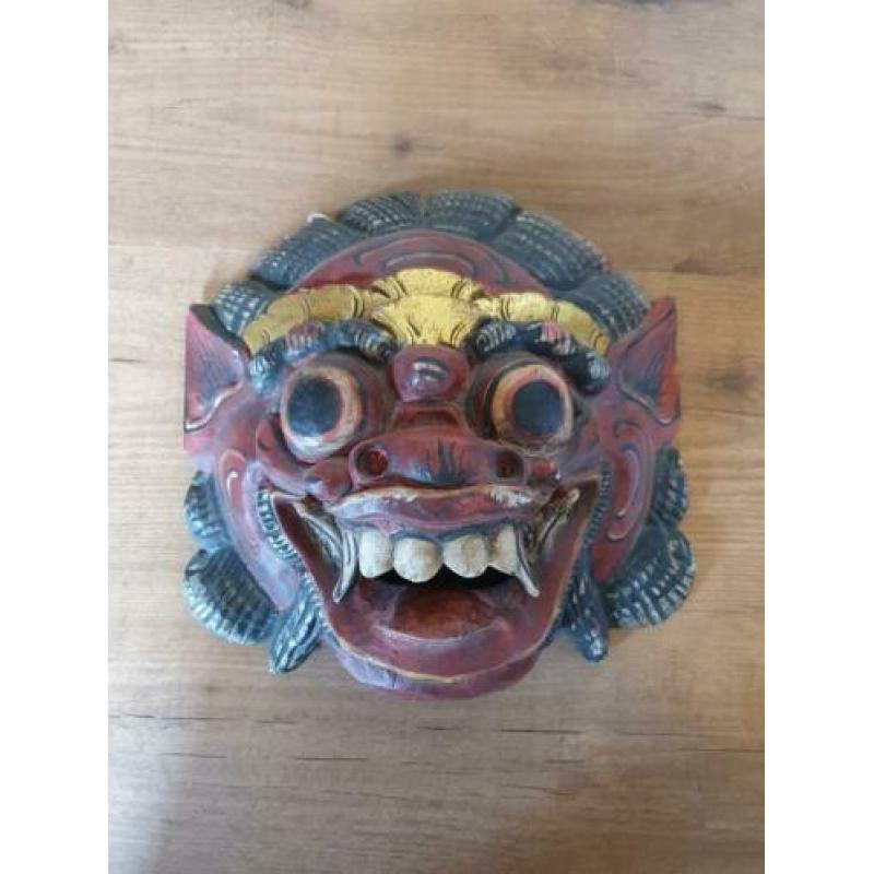 Indonesisch masker hout 28 cm