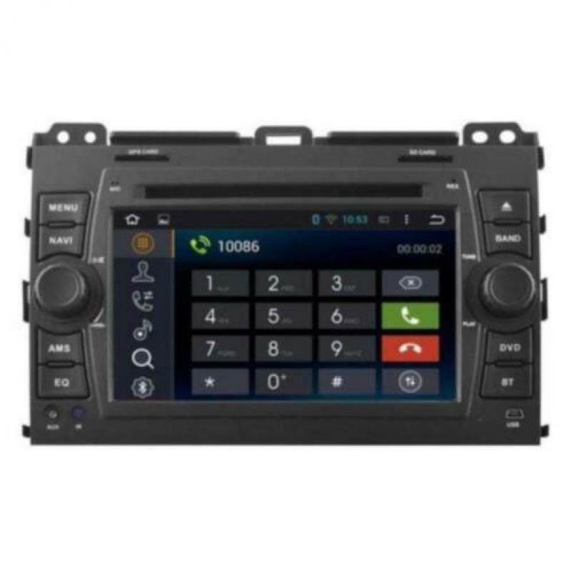 navigatie toyota landcruiser i20 dvd carkit android 8 usb