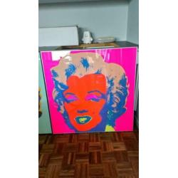 3x Marilyn Monroe - Andy Warhol ingekaderd