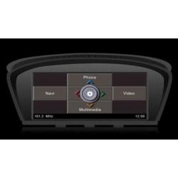 BMW 5 Serie e60 2006 Navigatie autoradio met Parrot en TMC