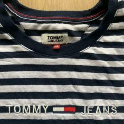 T-shirt Tommy Jeans Hilfiger maat XS nieuw blauw wit streep