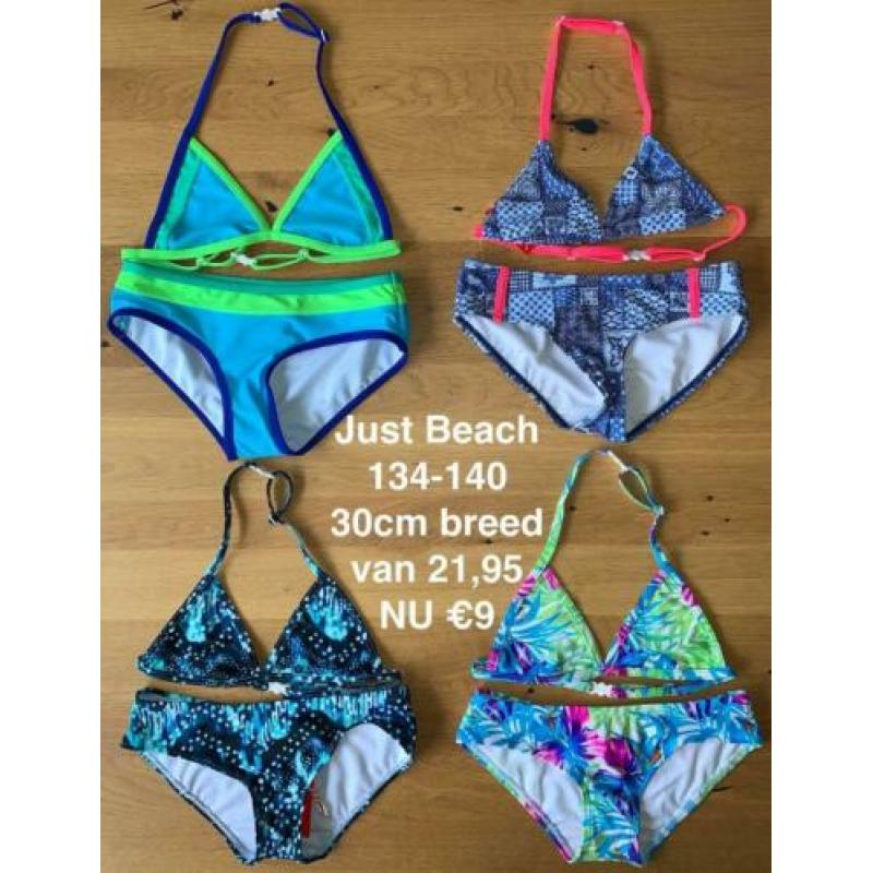 Bikini, short, badpak, UV shirt 134-140 Zee&Zo NIEUW