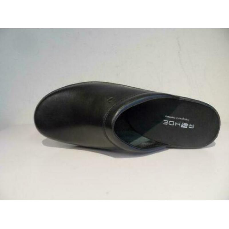 Zwarte slippers Rohde 46