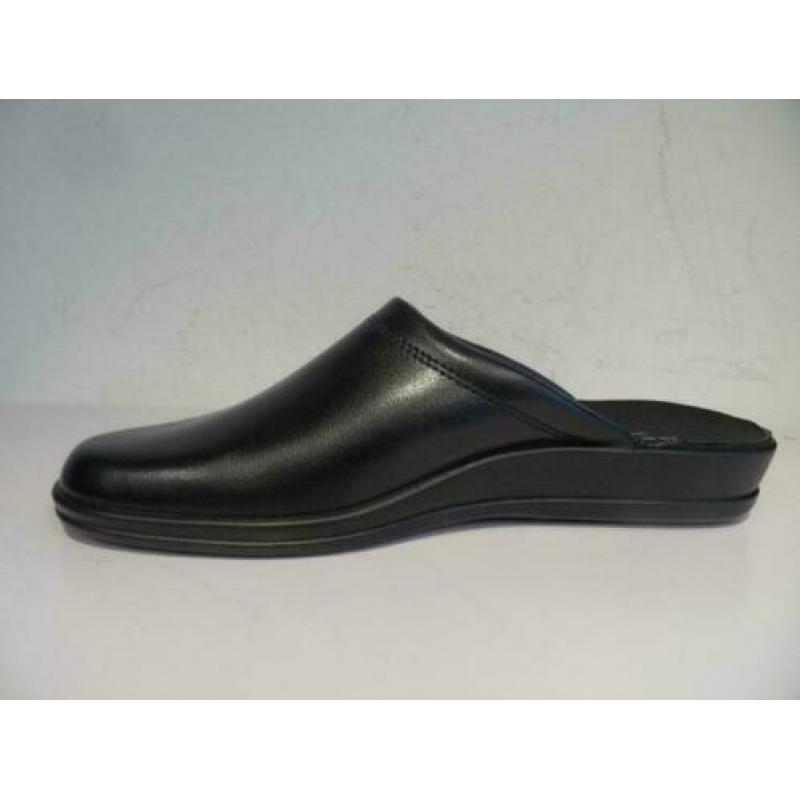 Zwarte slippers Rohde 46