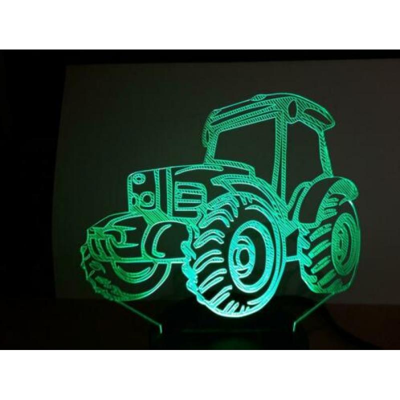 3D led lamp trekker tractor