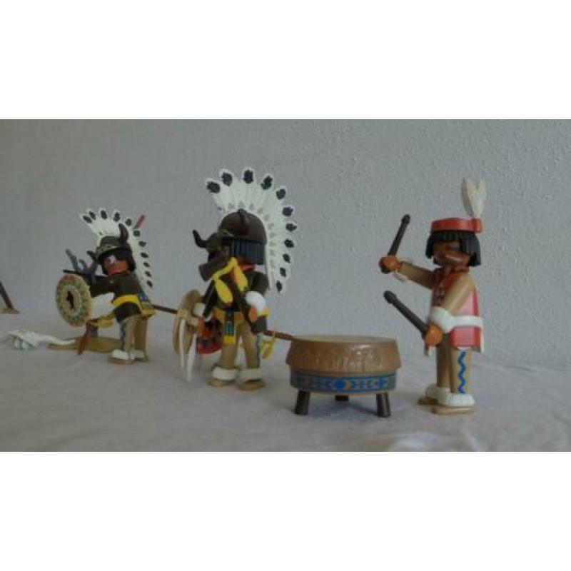 Indianen Playmobil: 3732 Indian War Party (compleet)