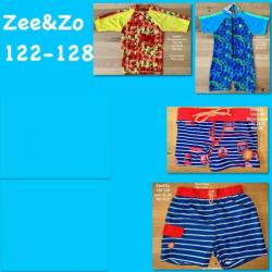 Zwembroek, short, UV-werend shirt 122-128 Zee&Zo NIEUW