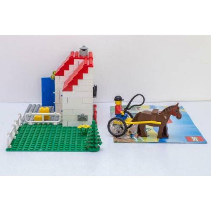 LEGO 6355 Town: Recreation Derby Trotter. Jocky met paard