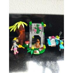 Compleet LEGO friends 41032 eerste hulp junglebike