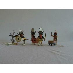 Indianen Playmobil: 3732 Indian War Party (compleet)