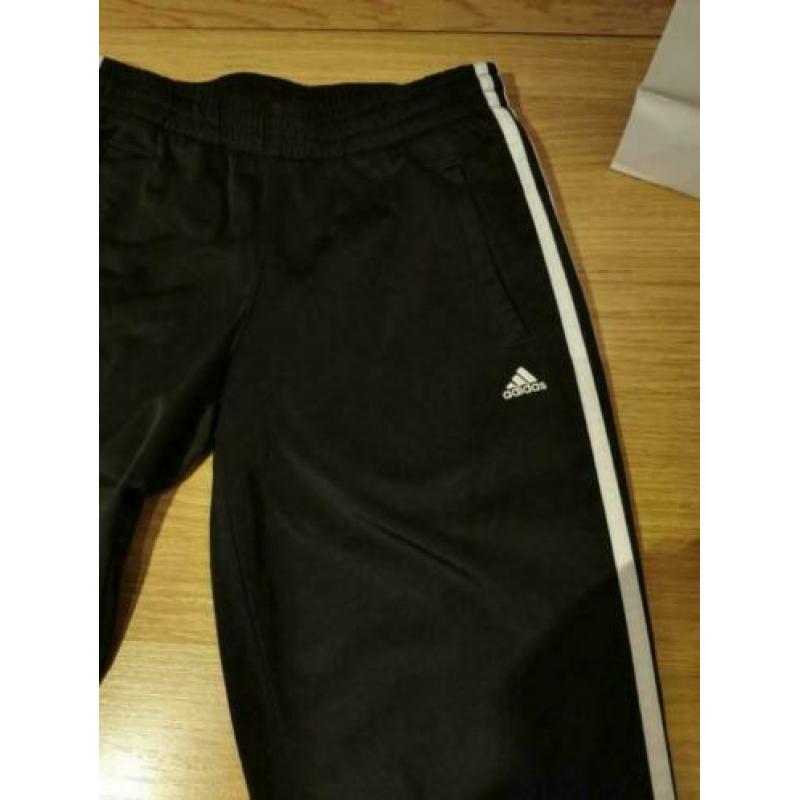 Adidas sportbroek broek trainingbroek zwart zgan