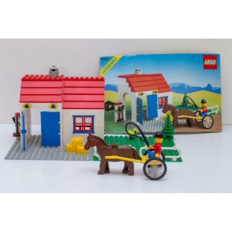 LEGO 6355 Town: Recreation Derby Trotter. Jocky met paard