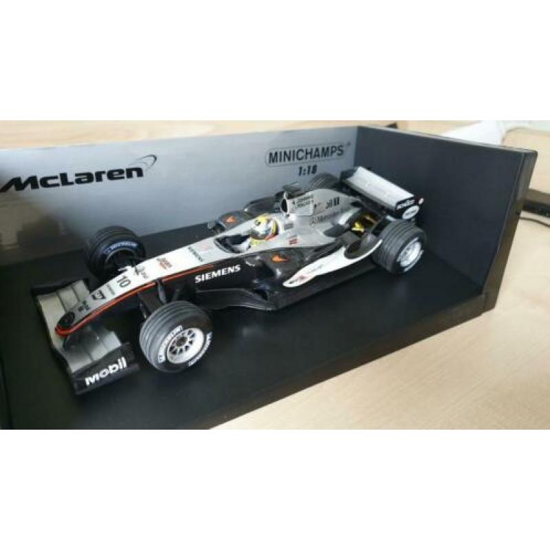 Juan Pablo Montoya Mclaren Mercedes mp4-20 1/18