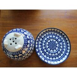 Bunzlau servies, berry bowl, decor Blue Valentine