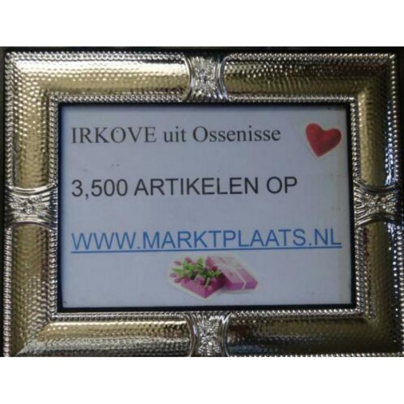 CLOISONNE BORD MET GELE RAND * Gemerkt *