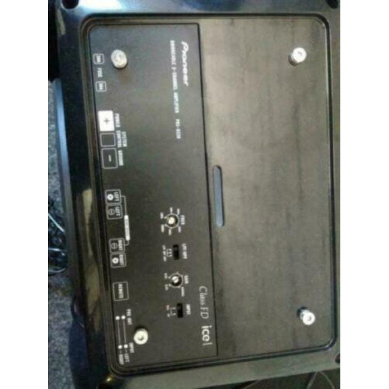 excursion subwoofer met pioneer versterker