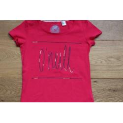 O'Neill t-shirt rood mt 140 meisje (bied ex verzendkst)