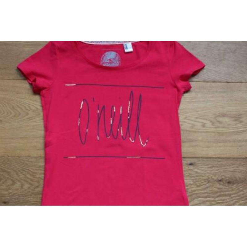 O'Neill t-shirt rood mt 140 meisje (bied ex verzendkst)