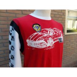 Set Cars : 1vest, 2x shirt autosport maat 170 top staat