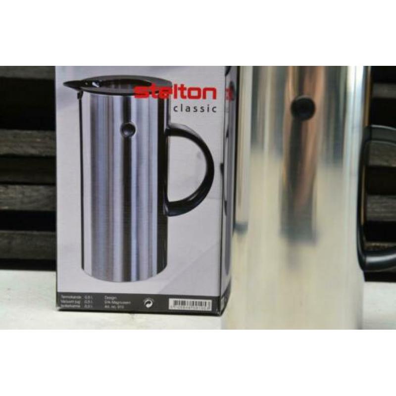 EM77 Stelton thermoskan 0,5 liter RVS