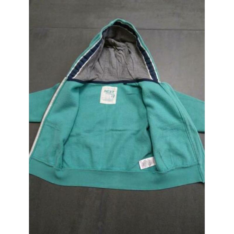 Mint groen vest Next maat 92