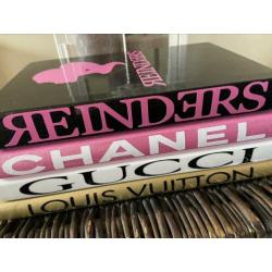 Tafelboeken Reinders,Chanel,Gucci,LV