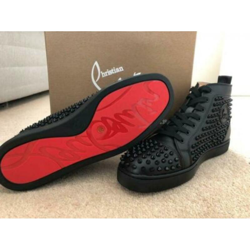 Louboutin High Top Zwart maat 39