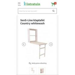 Country uitklaptafel