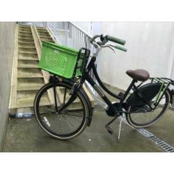 Te koop een mooie omafiets 24 inch popel