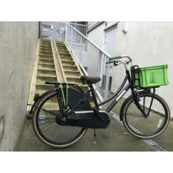 Te koop een mooie omafiets 24 inch popel