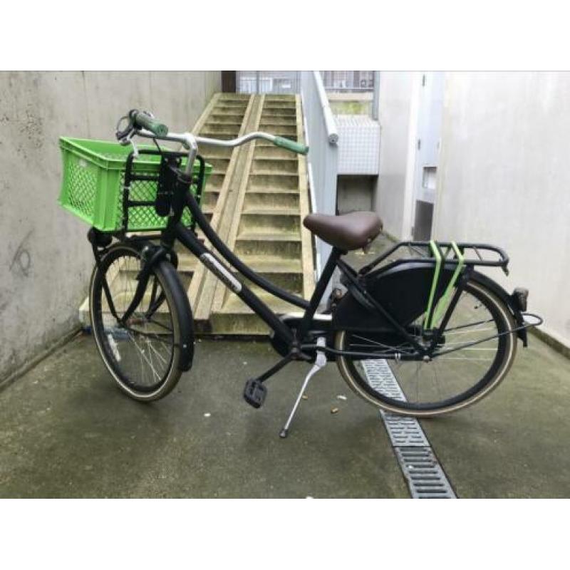 Te koop een mooie omafiets 24 inch popel