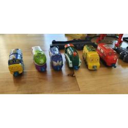 Chuggington huisje incl 6 treinen.