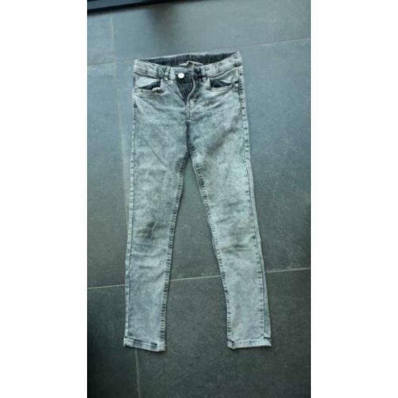 Zwarte skinny fit h&m broek 134