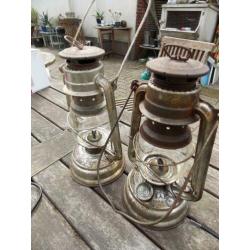 Feuerhand 276 stormlamp petroleum lamp 2 x 2 identieke