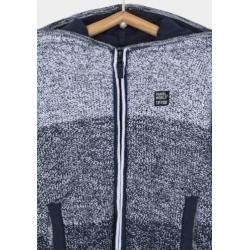 Nieuw Tiffosi vest cardigan Kelvin blauw wit maat 176/XS