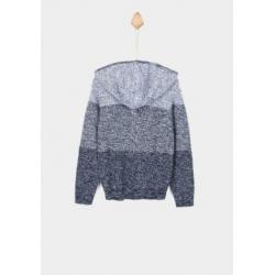 Nieuw Tiffosi vest cardigan Kelvin blauw wit maat 176/XS