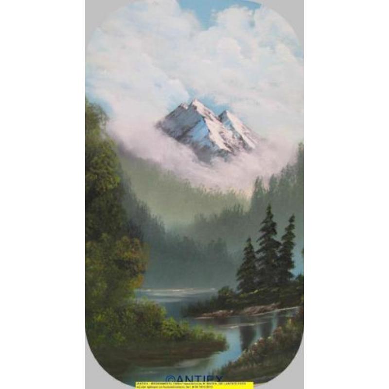 9694 - schilderij - berglandschap - William James - € 25