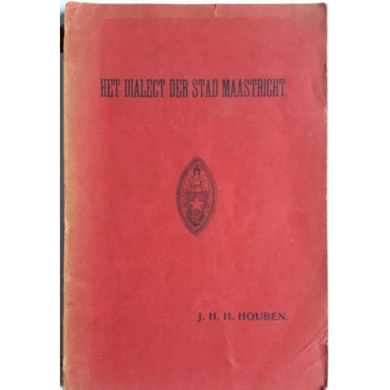 Het dialect der stad Maastricht. Zeldzaam boek uit 1905.