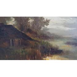 John Bevort - wat een mooie lichtval! - 60 x 90 cm