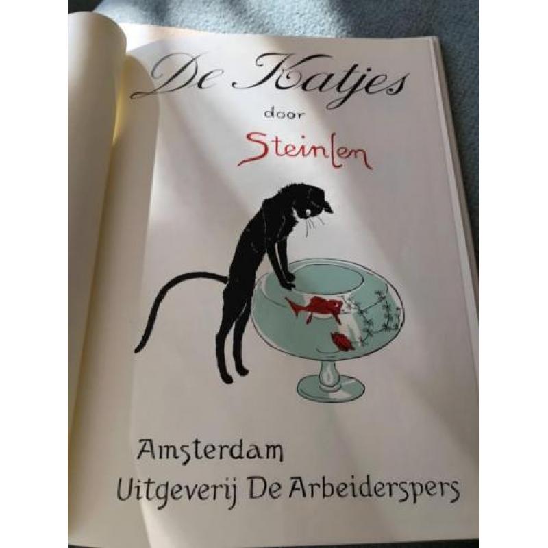 kinderboek antiek Steinlen