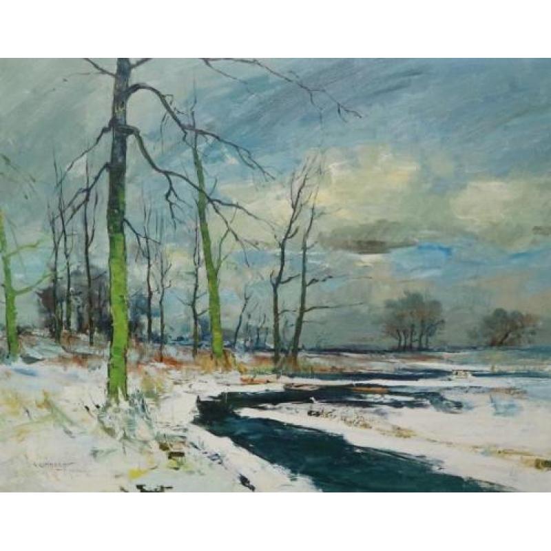 Leon Lommaert, winterlandschap