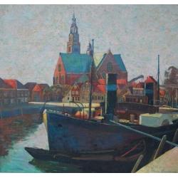 ==MAASSLUIS====haventje===Georges Hogerwaard 1878-1939==