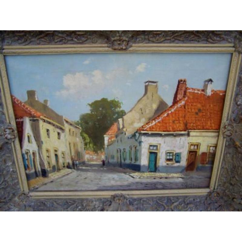 Henk Welther (1891-1947), ouderwets straatbeeld