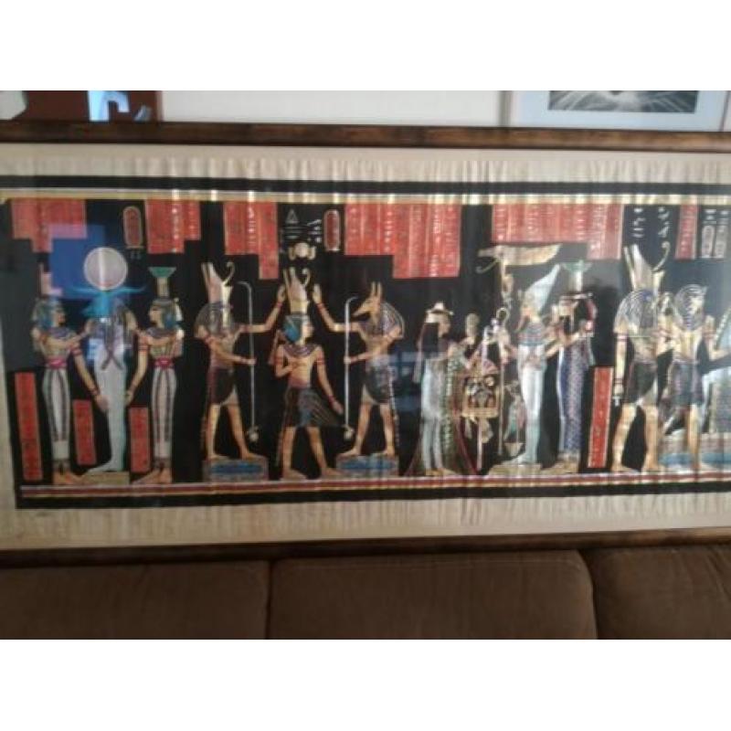 Mooie schilderij egypte