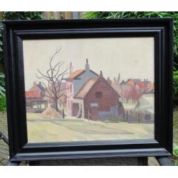 Sfeervol schilderij uit 1948