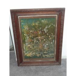 Hét Schilderij van Richard Dadd - Zeer Oude Reproductie